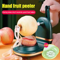 new hand cranked apple peeler household stainless steel fruit peeler multifunctional rotary fruit peeled kitchen cutter tool