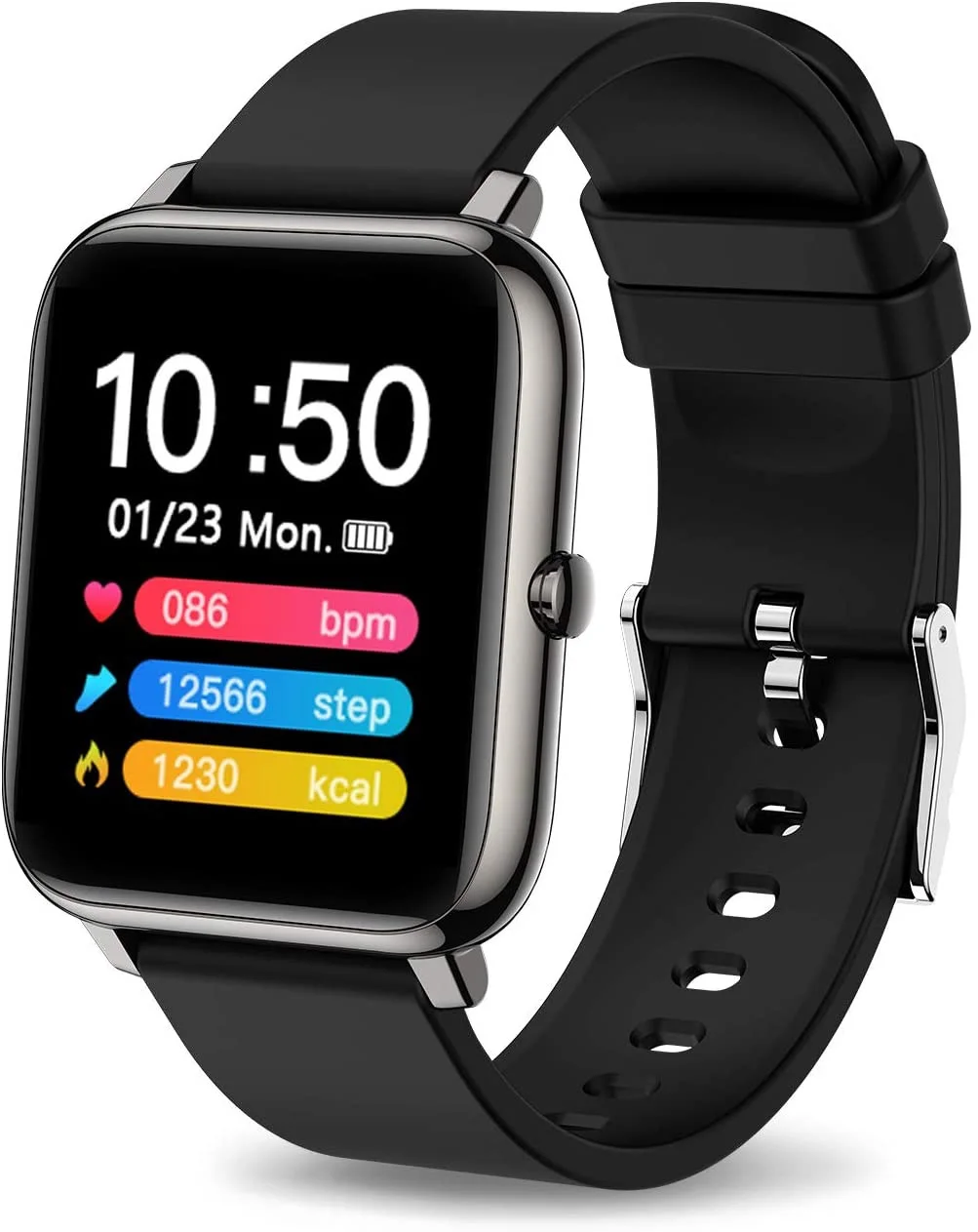 

Smart Watch 1.4" Touch Screen Fitness Tracker Heart Rate Monitor Activity Tracke