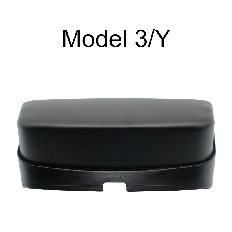 

Tesla Model 3 Y Glasses Case Silence Flocked Sunglasses Organizer Storage Box Eyeglasses Holder Tray 2022 2021 Accessories