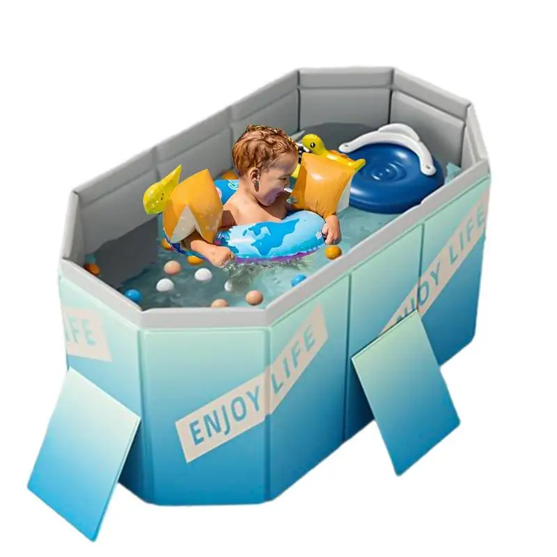 

Portable Dog Pool Anti-Slip Collapsible Pet Bathtub Collapsible Swimming Pool For Dogs Cats Outdoor Swimming Pool Dog Bathtubs