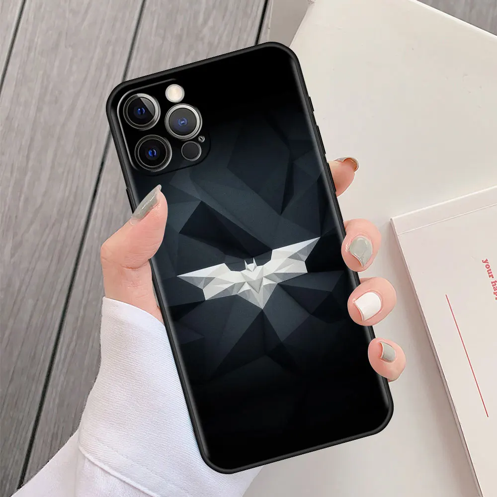 Чехол с логотипом Супермена для iPhone 13 12 Mini 11 Pro 7 8 XR X XS Max 6 6S Plus 5 цветов мягкий