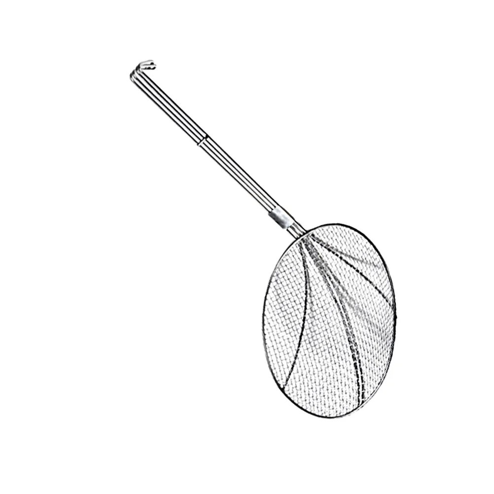 

Strainer Skimmer Spoon Mesh Ladle Frying Spider Wire Kitchen Handlepasta Colander Fine Steel Metalcooking Stainless Sievelong
