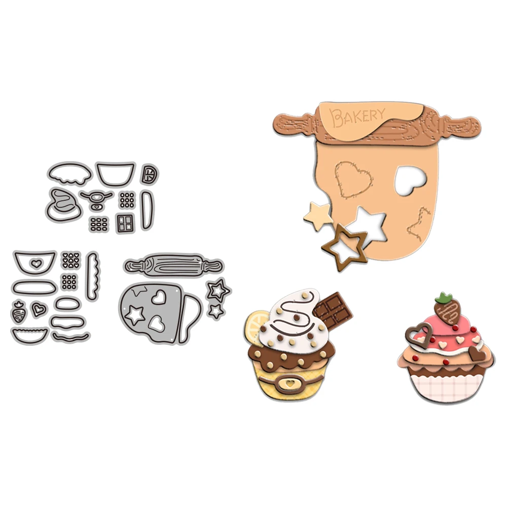 Форма для выпечки печенья милое кекс мини-вырезание сделай сам металлические