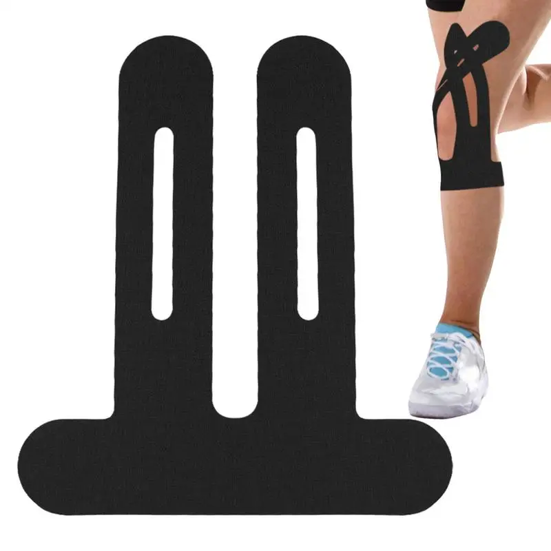 Кинезиологическая лента для коленей эластичная спортивная повязка бега