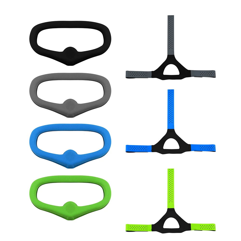 

Drone Lycra Eye Mask Pad Mat Drone Faceplate Headband Strap for DJI FPV Goggles Flying Glasses Mask Pad Drone Accessories