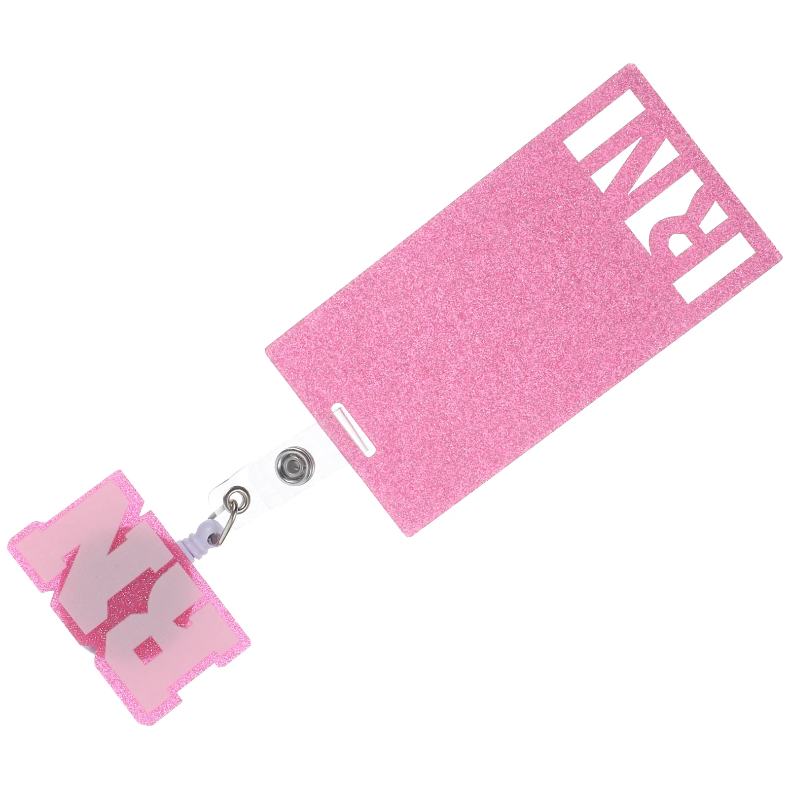

Name Badge Nurse Tag Cards Holder Cute Flash Id Holders Retractable Clips Doctors