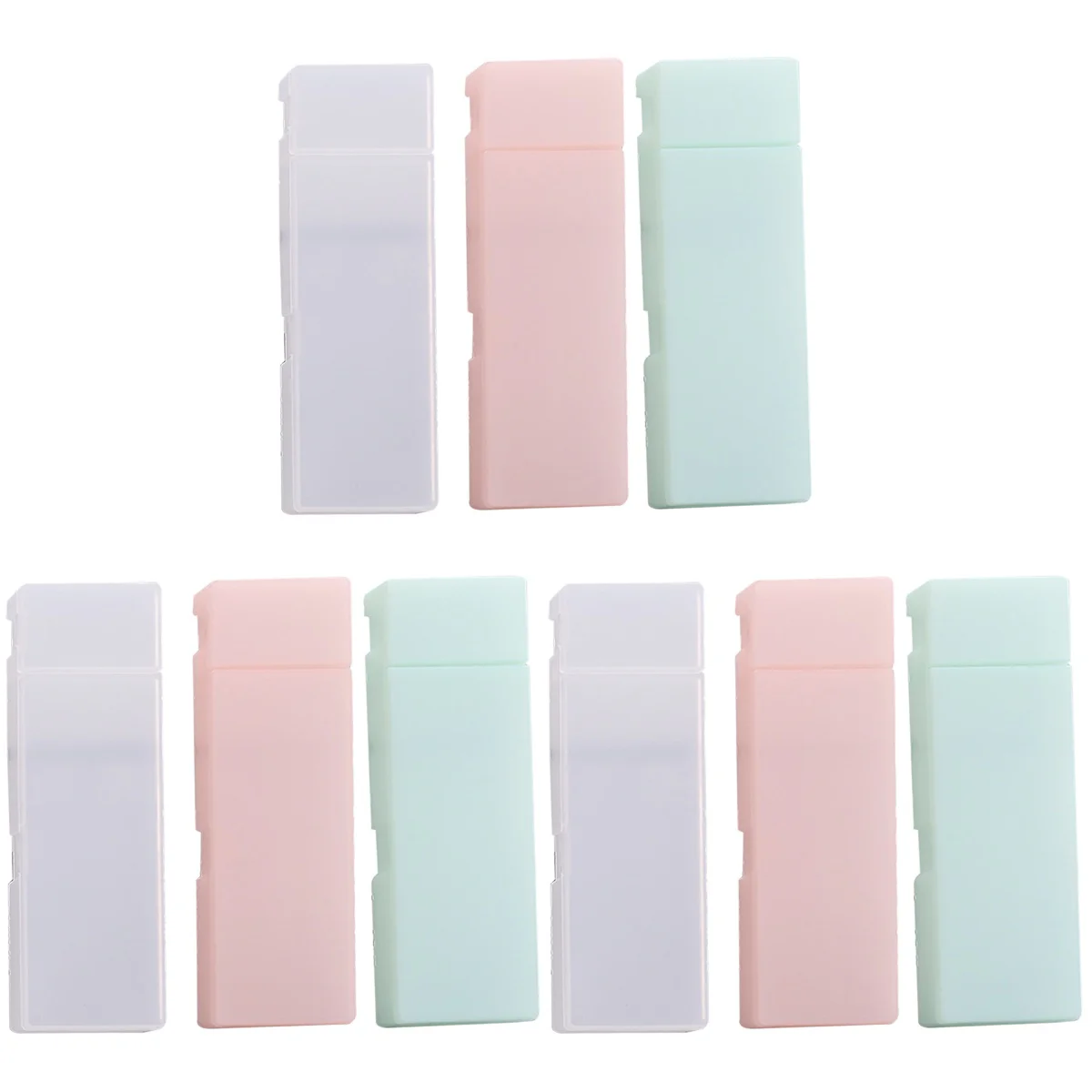 

9 Pcs Ipencil Case Students Case Case Pen Box Stationery Box Students Case Pen Holder Box Child