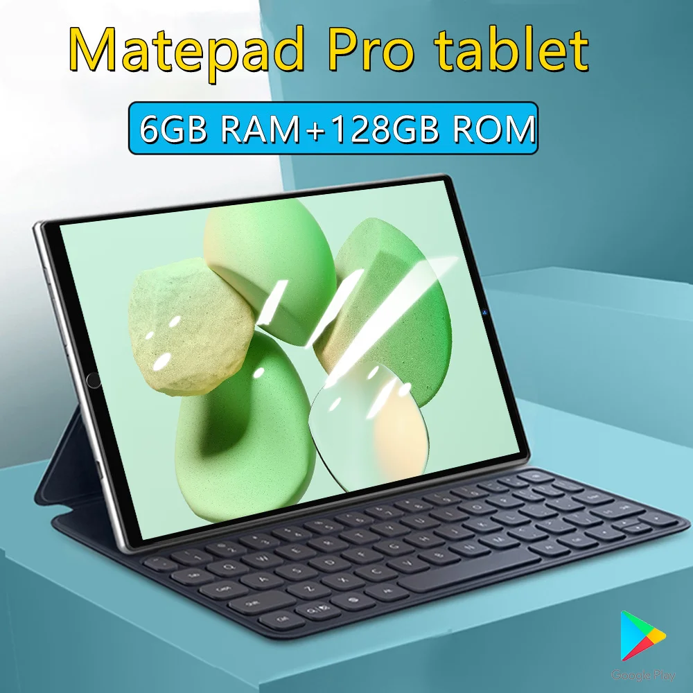 Планшетный ПК Matepad Pro tablett, 10 дюймов, 10 ядер, планшеты android 6 ГБ + 128 ГБ, Wi-Fi, дешевый планшет android 10,0 планшет глобальная версия matepad pro 10 1 дюймов 12 512 гб android 10 ядер