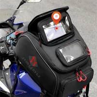 motorcycle oil tank bag multi purpose waterproof large capacity helmet backpack gps navigation mobile phone universal motorbike