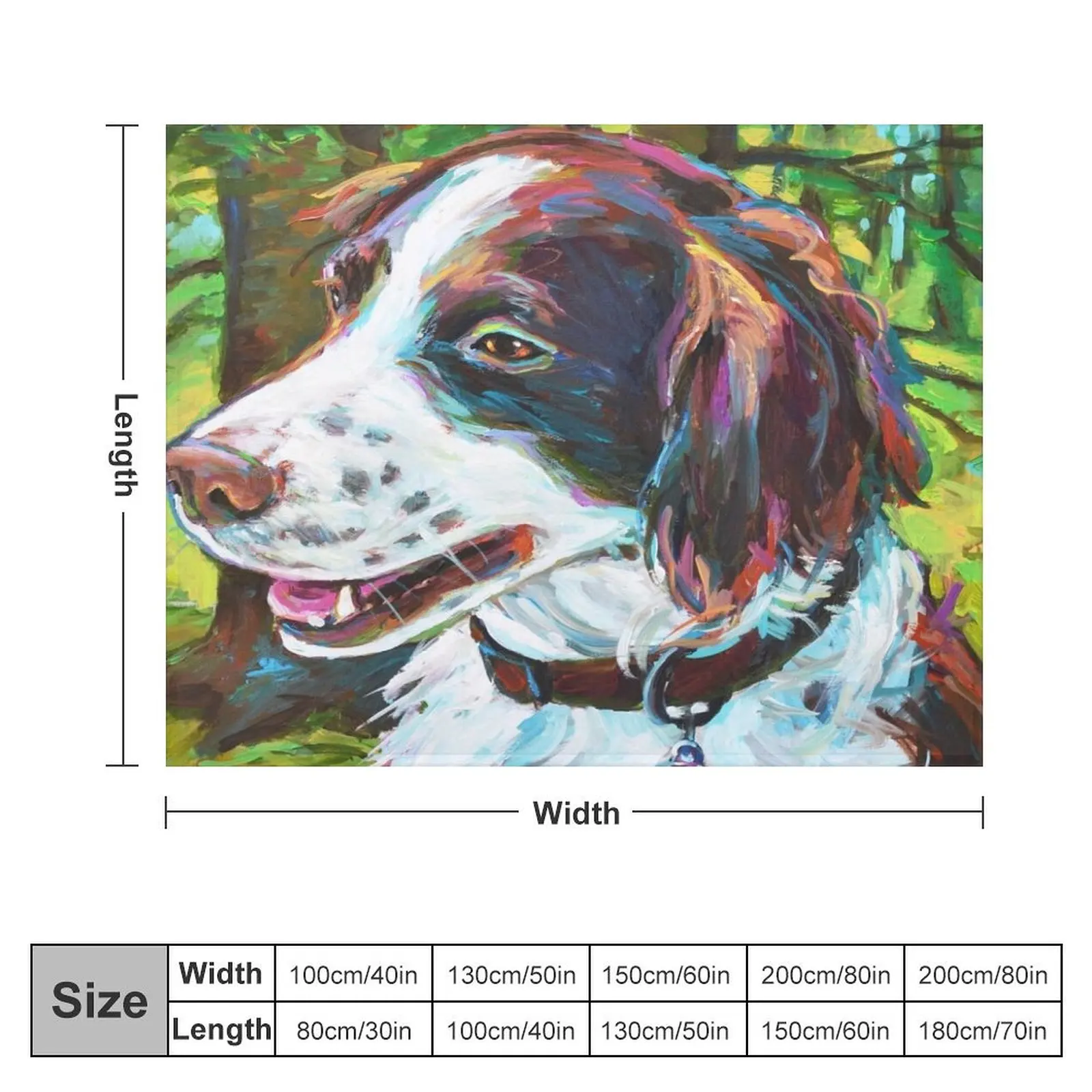 Бретань спаниель охотничьи собаки пледы одеяла для кровати диванные