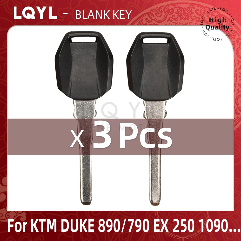 3 шт. новый пустой ключ для мотоцикла замена необрезанных ключей KTM DUKE 890 790 DUKE890