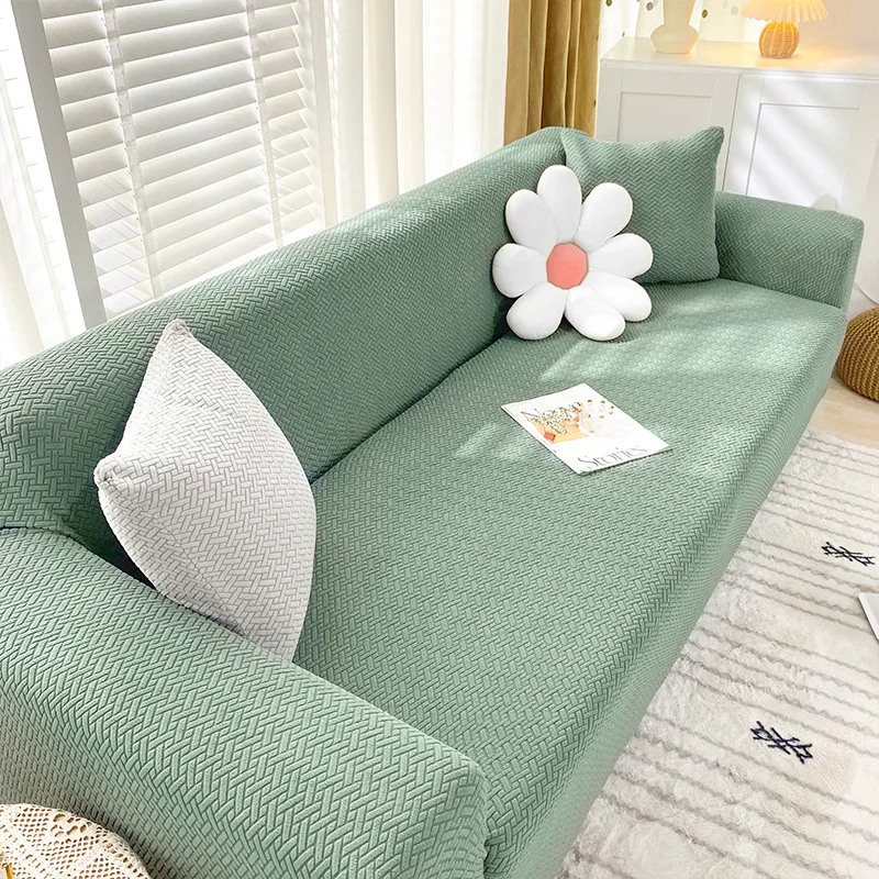 

Stretch Sofa Slipcover All-inclusive Elastic Universal Couch Cover for Living Room Furniture Decor Soft Sofa Towel Home Textile