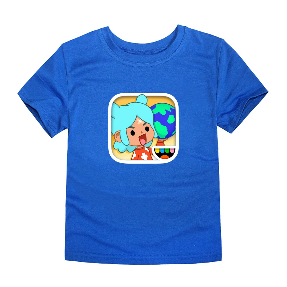 

Футболка для мальчиков и девочек, с коротким рукавом