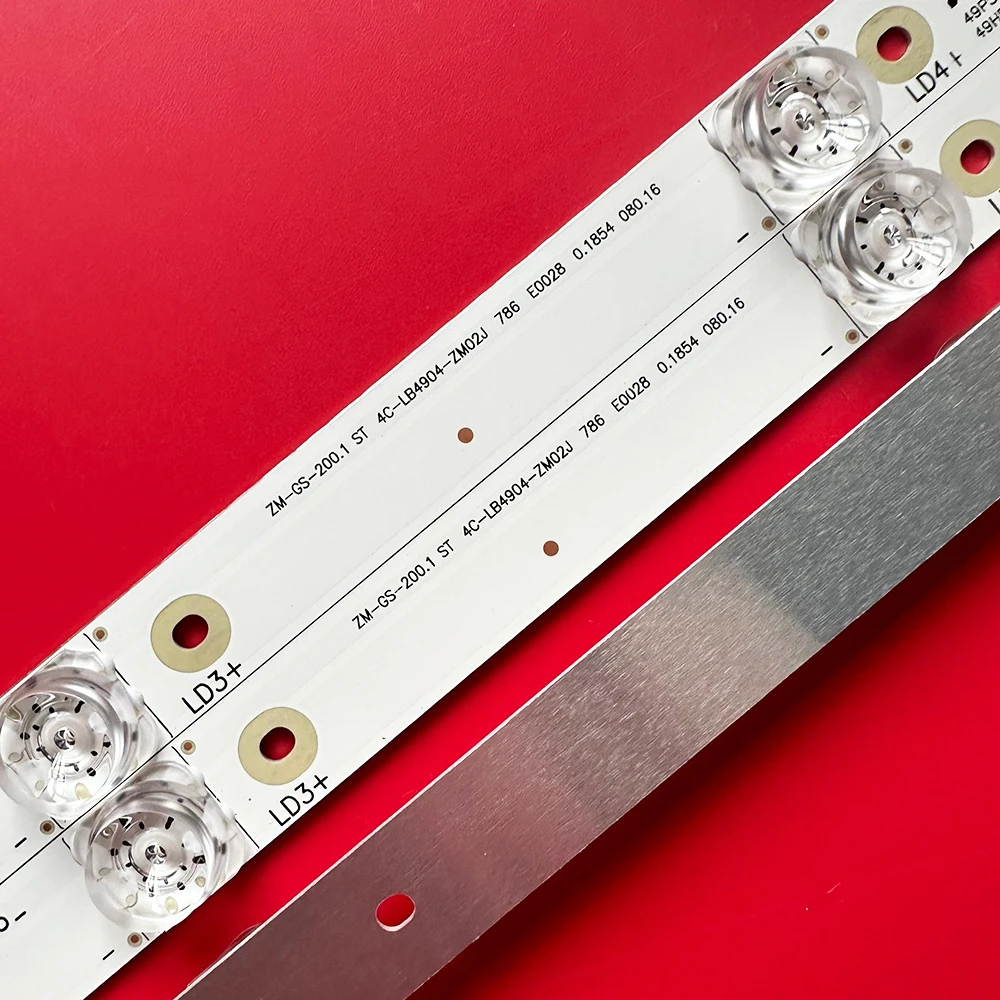 1/5TV светодиодная подсветка для TCL GIC49LB29-3030F2.1 D49A620U 49P1-UD tmt_49p3-c_8x4 4C-LB4904-HR07J 49P3F 49A950C