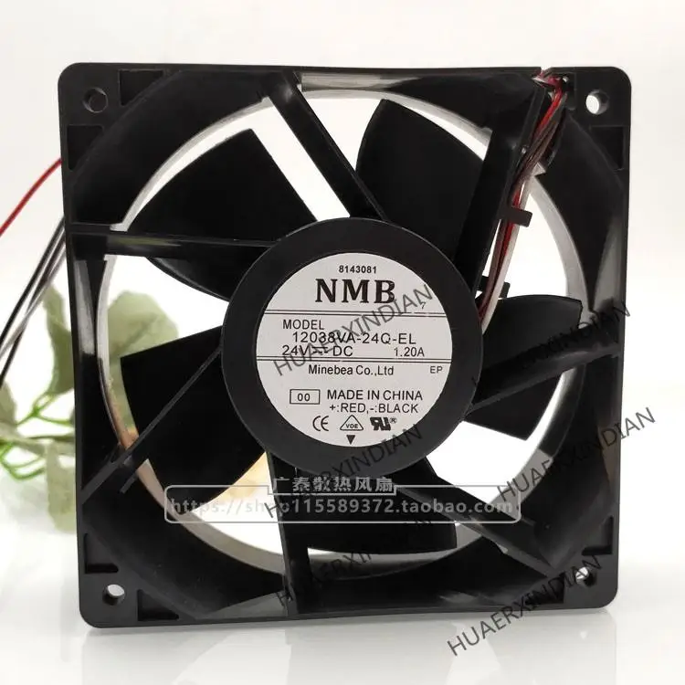 

New 12038 24V 1.20a Platinum 12cm Max Airflow Rate Cooling Fan Assembly Kit