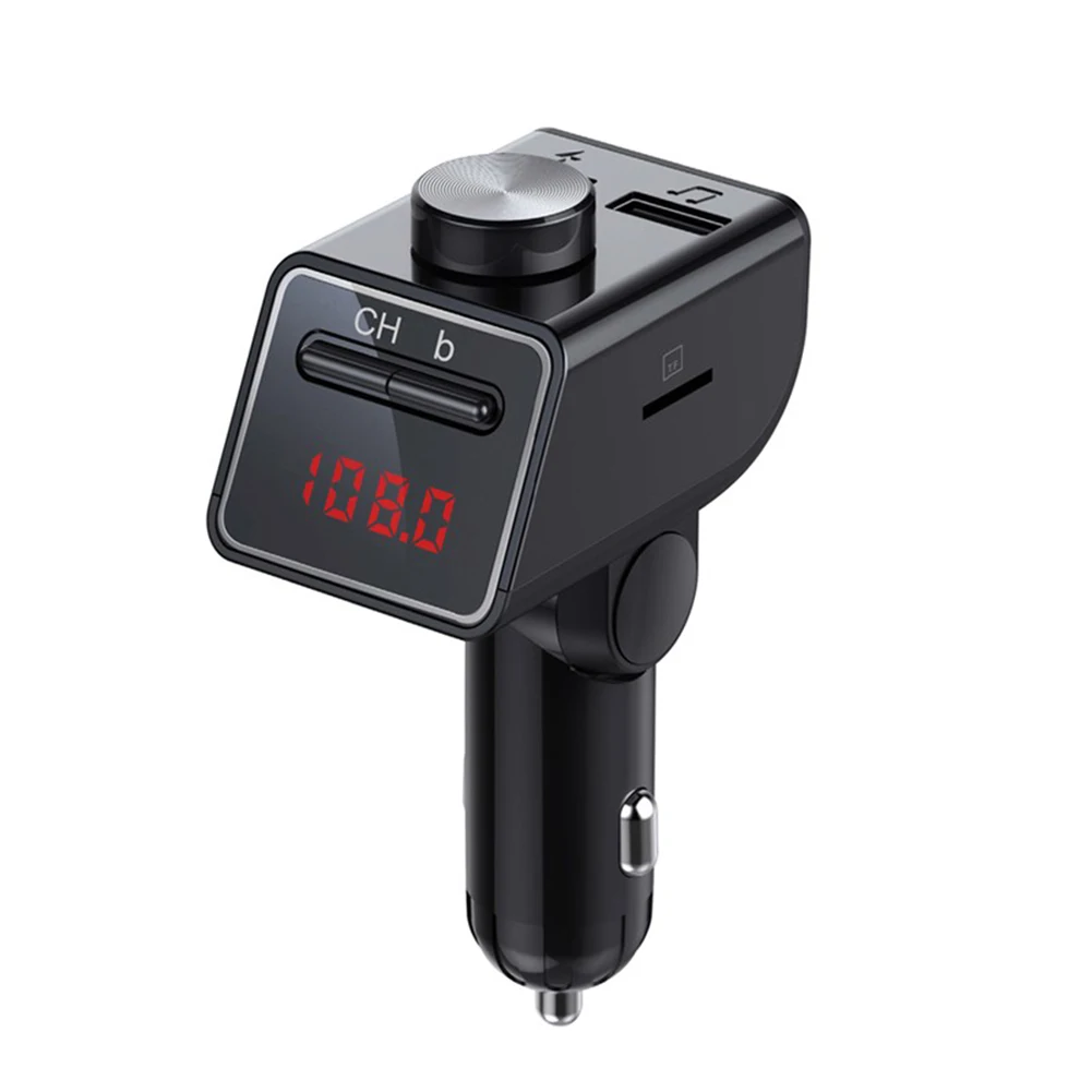 

FM-трансмиттер автомобильный с поддержкой Bluetooth 5,0 и 2 USB-портами