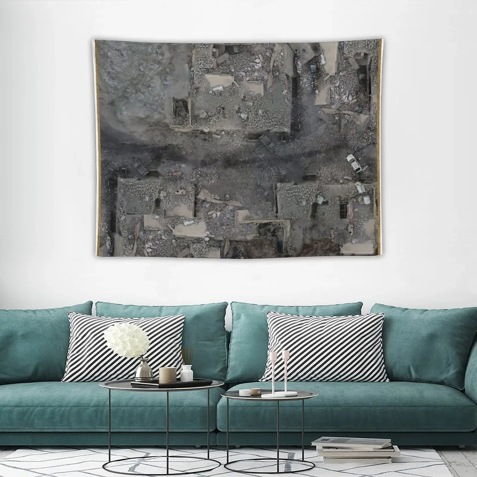 Современные руины дизайн 001 карта битвы для настольной игры ролевая игра