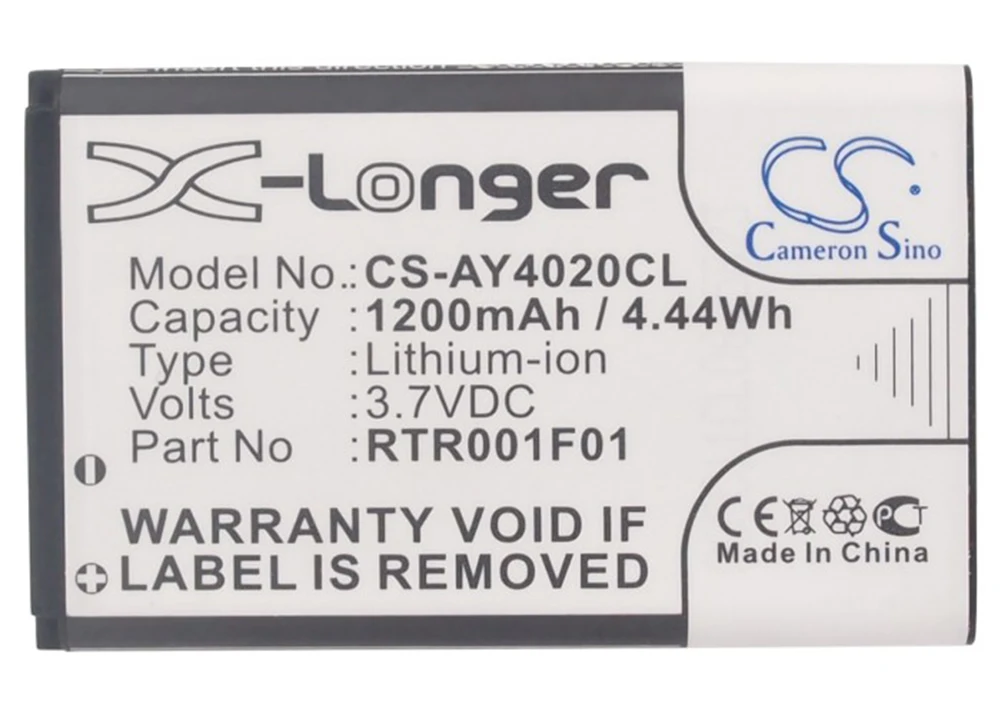 

Cameron Sino 1200mA Battery for Avaya 4027,4070,NTTQ81EAE6,NTTQ82EAE6