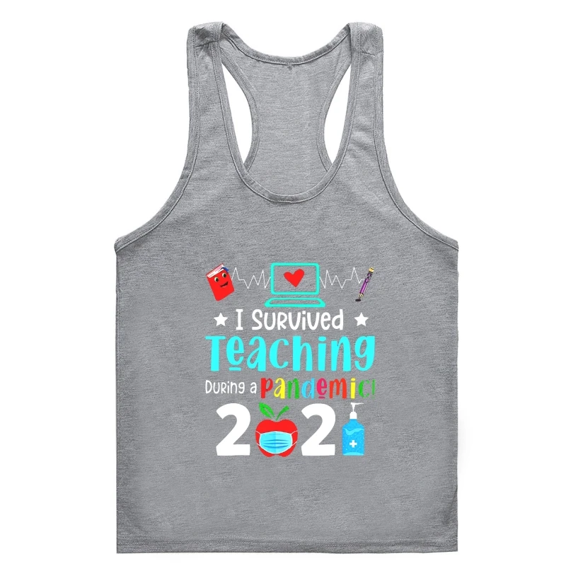 Женская майка для спортзала, футболка без рукавов с модным принтом, для мужчин и женщин, 2023