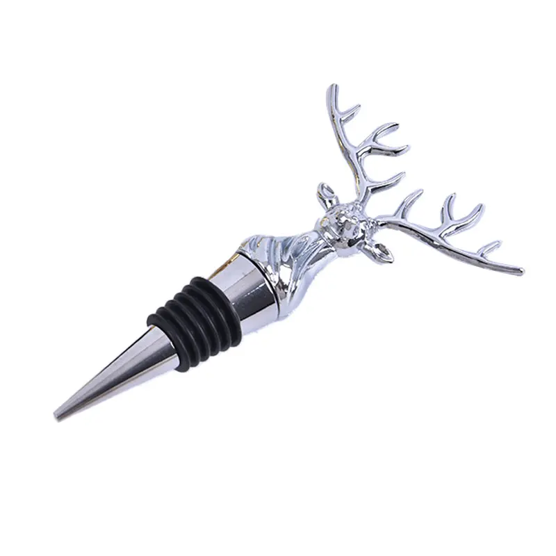 

1PCs Christmas Wine Champagne Bottle Stopper Corks Wedding Parties Supplies