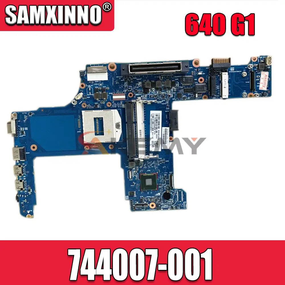 

744007-001 6050A2566301-MB-A04 Mainboard for HP ProBook 640 G1 Laptop motherboard tested good free shipping