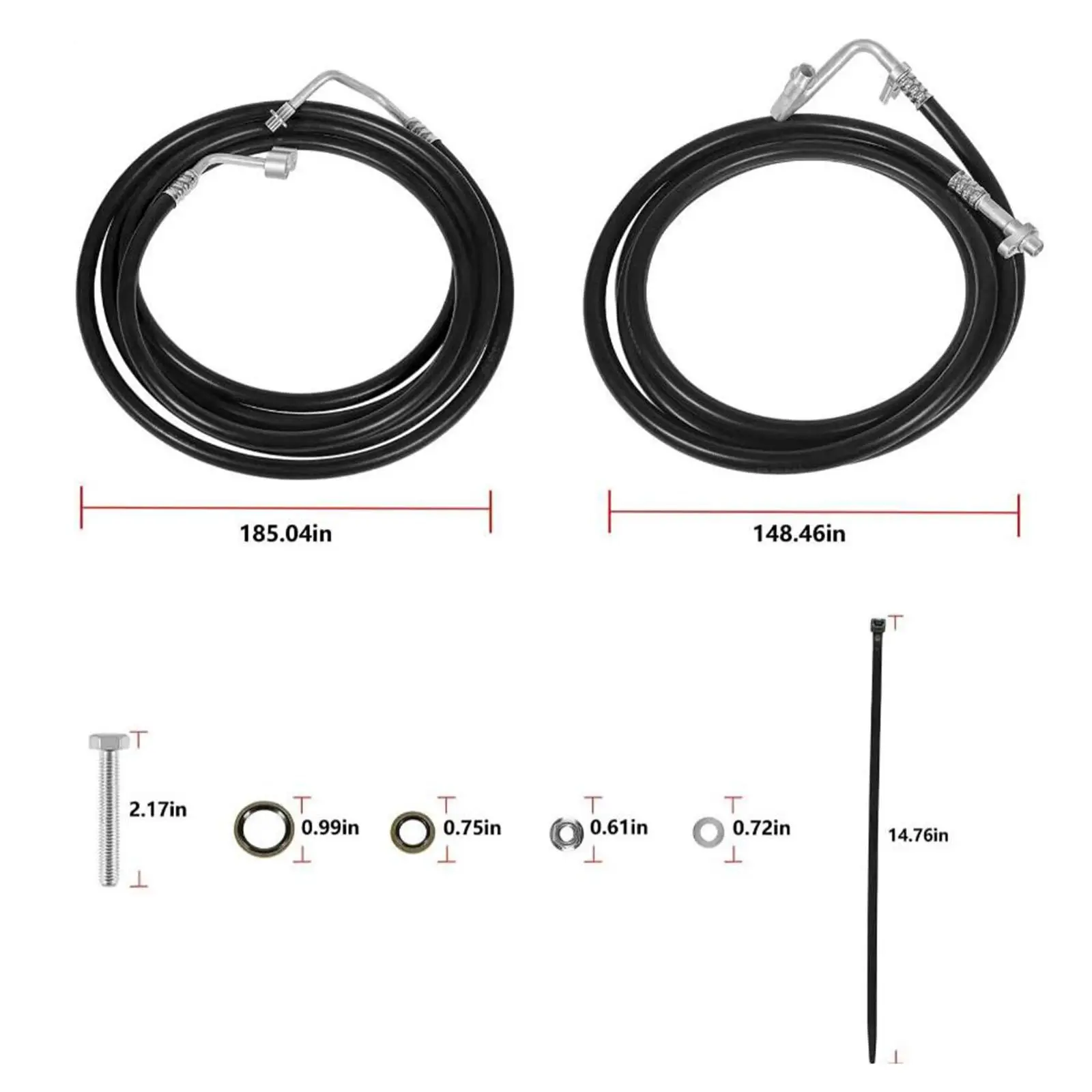 Комплект задней линии переменного тока SU33468 Аксессуары для Yukon XL 2007–2014 гг.