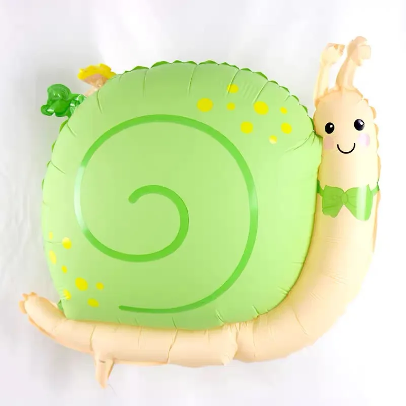 

Оранжево-зеленый воздушный шар с улиткой