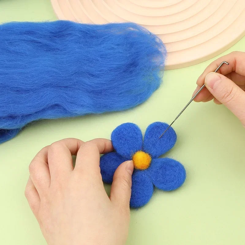 Набор 10-цветных Игл Для Фетра 10 Шт. Иглы Шерстяного Сухого Валяния Наборы