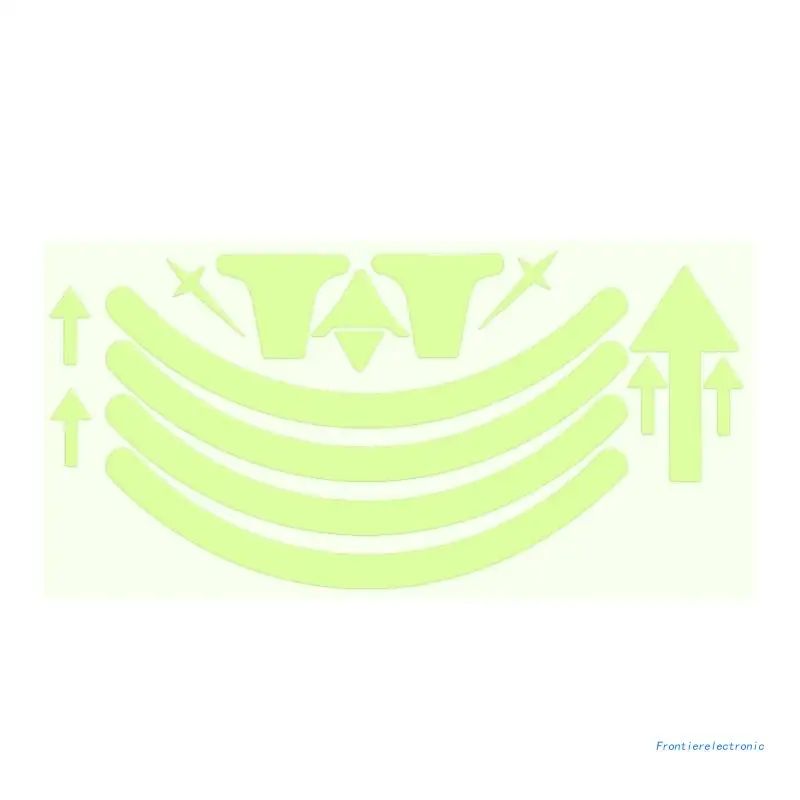 

Green Reflective Sticker For Avata Drone Colorful Signal Luminous Stickers For Avata Drone Night Flight Accessories DropShipping