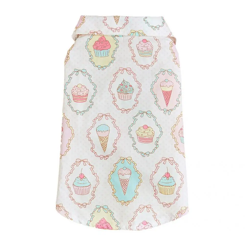 Платье для собаки Стильная летняя одежда с двумя ногами эластичная многоразовая