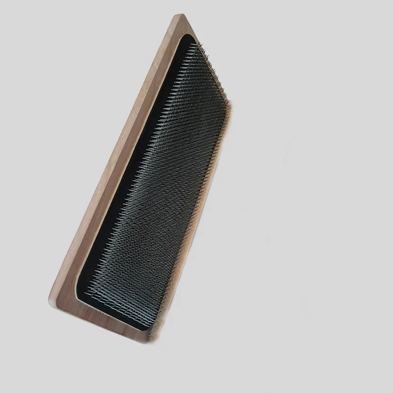 

1 шт., деревянный коврик для волос, 28 х12 см