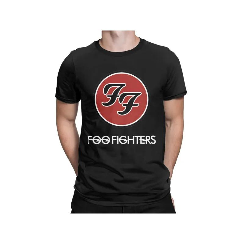Повседневная футбольная рубашка FooFighters из хлопка и полиэстера для мужчин женщин