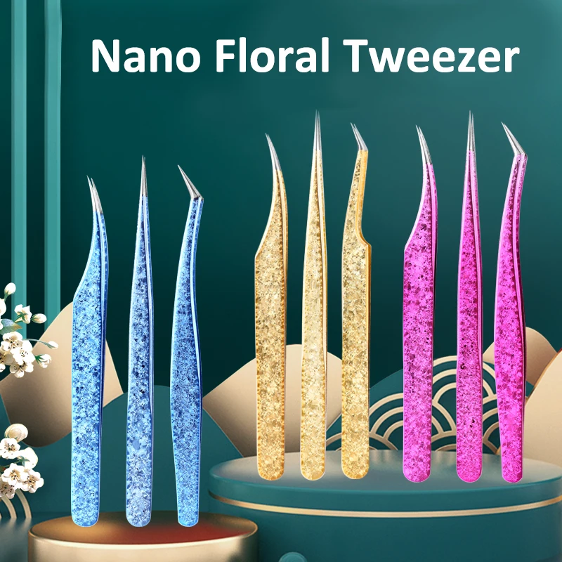 

New Eyelash Tweezers Lash Extension Supplies Tweezers Kit Professional Eye Lashes Volume Lash Wholesale Eyelash Extensions Tools