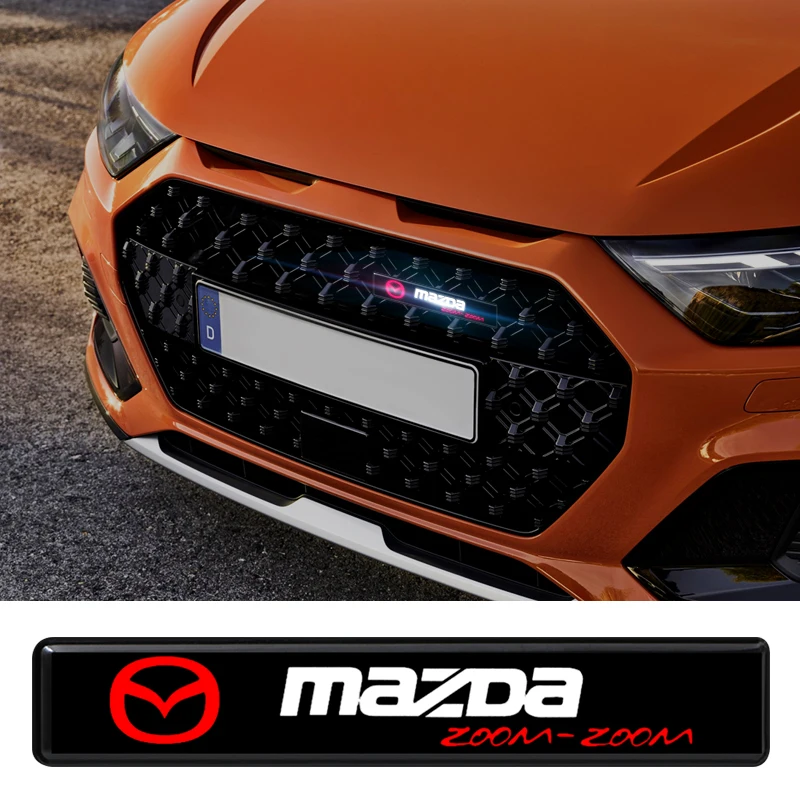 

Car Decorative Lights LED Front Hood Grille Emblem Badge Door Decoration For Mazda Atenza Axela Speed CX5 CX30 CX3 CX7 CX9 Badge