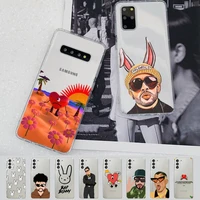 yo perreo sola bad bunny maluma phone case for samsung s20 s10 lite s21 plus for redmi note8 9pro for huawei p20 clear case