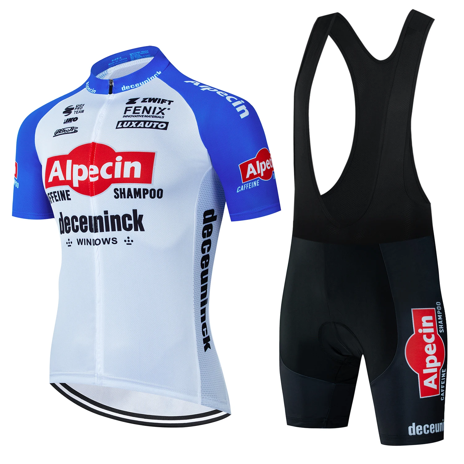 Alpecin Deceuninck команда 2023 Велоспорт Джерси комплект с коротким рукавом Одежда Мужские дорожные велосипеды рубашки костюм велосипед нагрудник шорты MTB Ropa