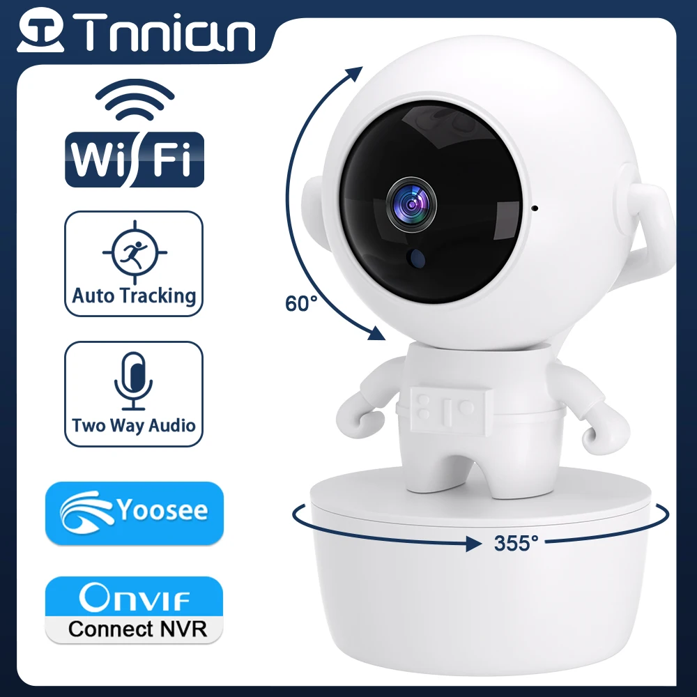 

IP-камера Tnnian, 5 Мп, PTZ, Wi-Fi, 3 Мп