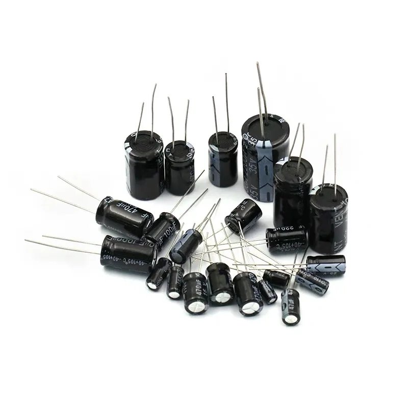 

20PCS Into the aluminum electrolytic capacitor element 10/16/25 35/50 V/V / 10 uf uf / 47/220/1000/2200