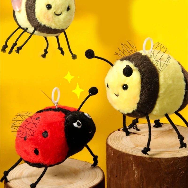 

Мультяшная плюшевая кукла-животное, сумка-подвеска, милая кукла, виляющая игрушка, орнамент, женский декор для рюкзака, подарок