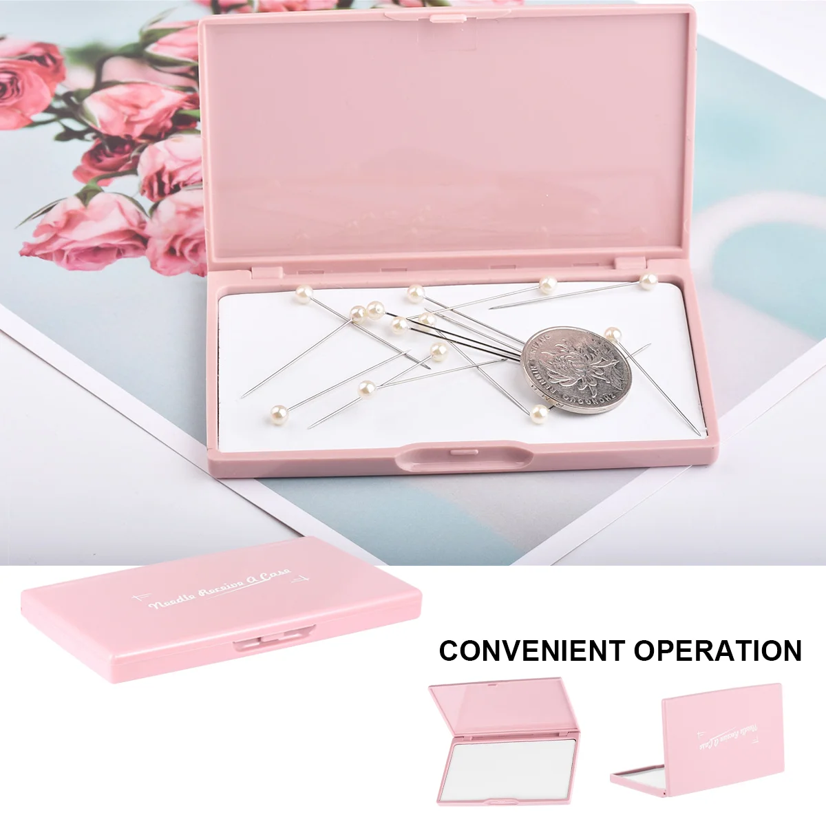 

1 Pc Magnetic Container Practical Desktop Organizer for School