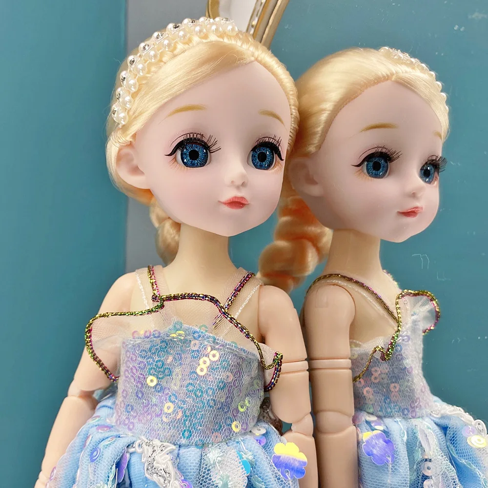 

Braid Princess 17cm/30cm Doll Movable Joint Fashion Doll Toy Kids Girls Doll Gift