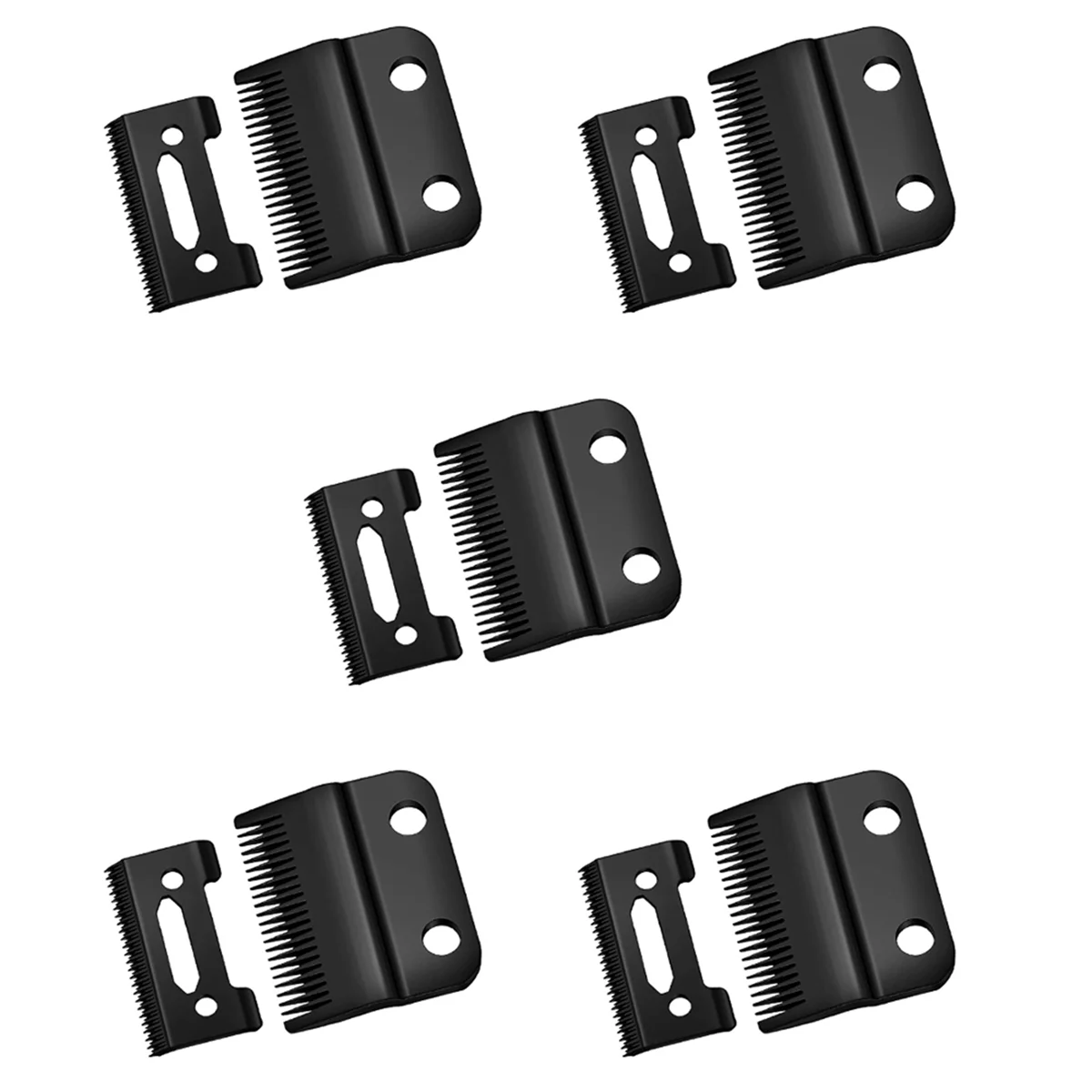 

10 Sets Hair Clipper Replacement Blade Adjustable Hair Clipper Blades Compatible with 8148, ,8591, 8504, 2241