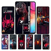 avengers spiderman man hero for oppo realme gt neo master edition 9i 8 7 pro c21s narzo 30 5g tpu soft silicone black phone case