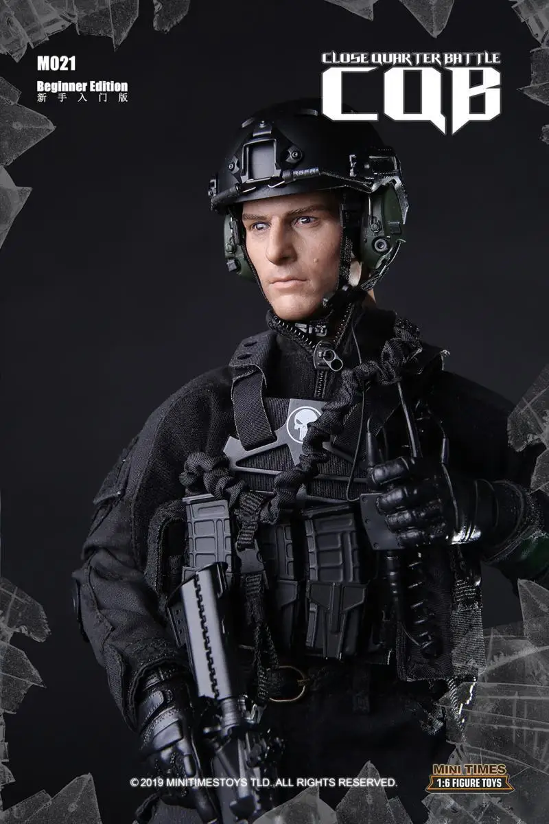 Фигурка солдата M021 в масштабе 1/6 CQB модель 12-дюймовая Мужская экшн-фигурка куклы