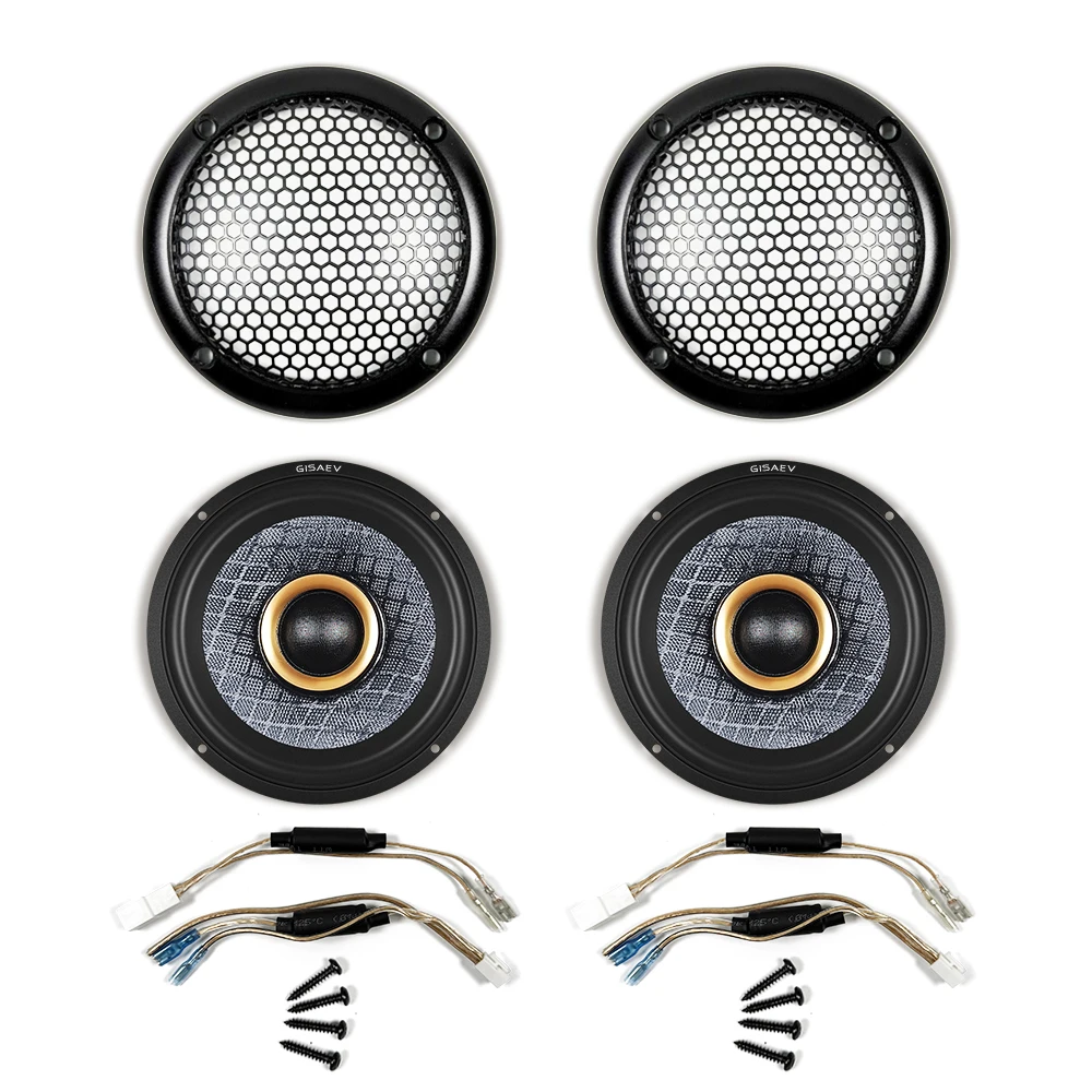 

3,5-дюймовый автомобильный динамик среднего диапазона с тем же точкой, центральный динамик автомобиля, автомобильный двусторонний трехканальный 3-дюймовый динамик среднего диапазона