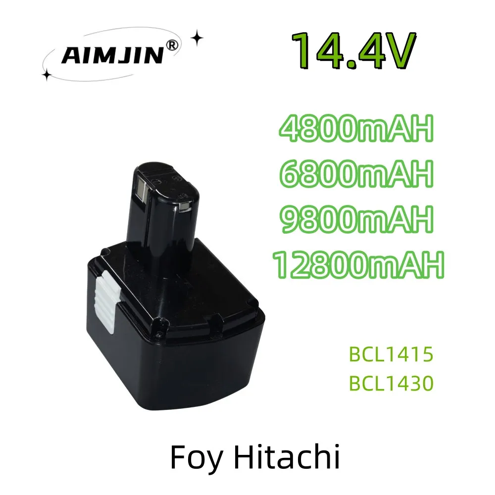 

14,4 В 4,8/6,8/9,8/Ач BCL1430 Аккумулятор для Hitachi CJ14DL DH14DL EBL1430 BCL1430 BCL1415 литий-ионный аккумулятор L50