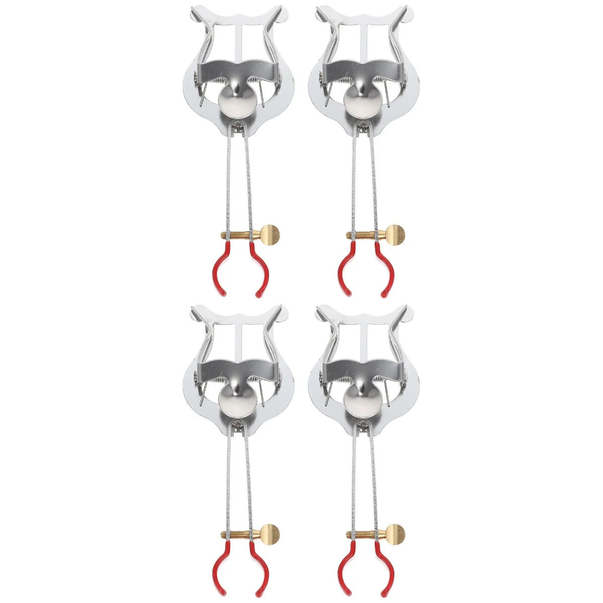 

4 Trumpet Lyre Lightweight Trumpet Marching Lyre Clamp on Clarinet Lyre Holders