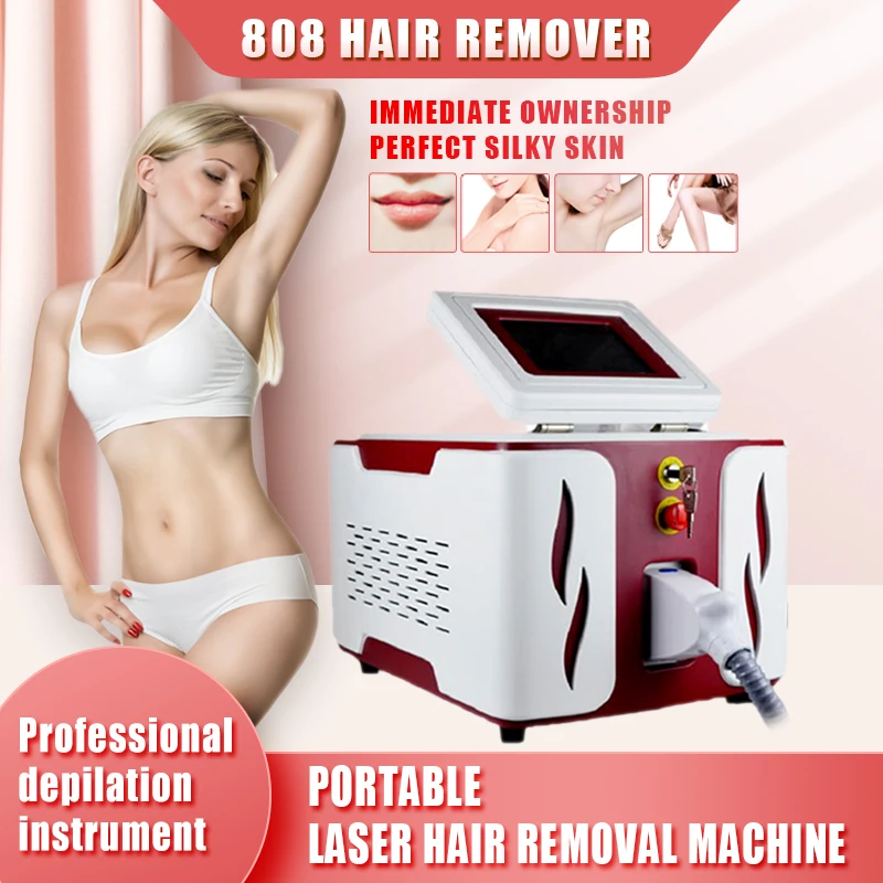 

2023 best new 808nm Diode Laser Diode Ice Point Painless Laser Hair Removal Machine 755 808 1064nm depilator for salon