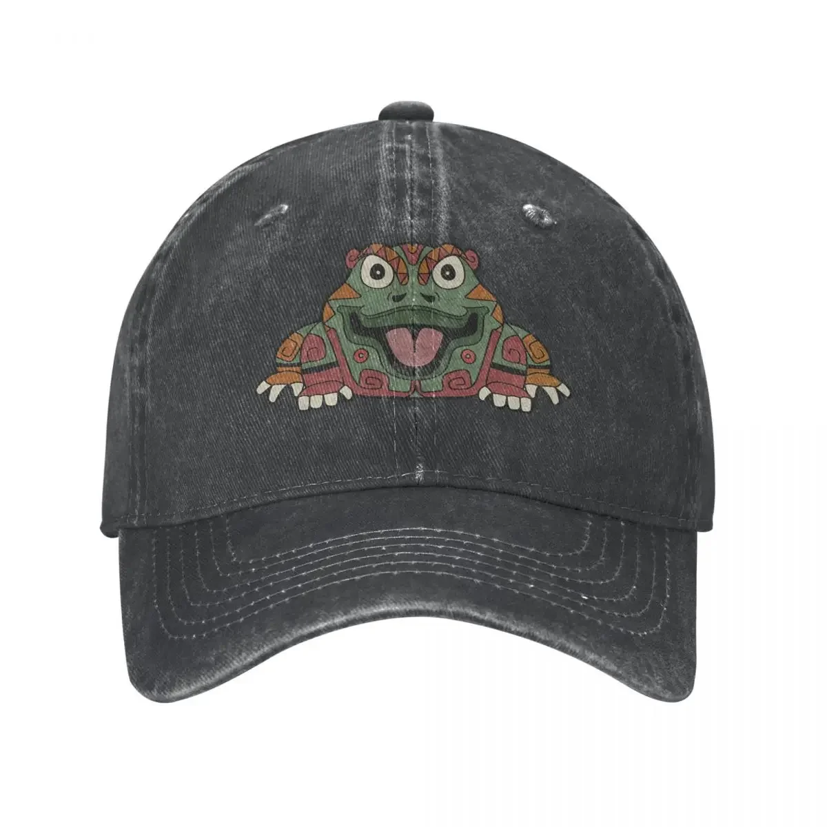 

Aztec Frog Mayan Inca Toltec Baseball Cap cowboy hat Peaked cap Cowboy Bebop Hats Men and women hats