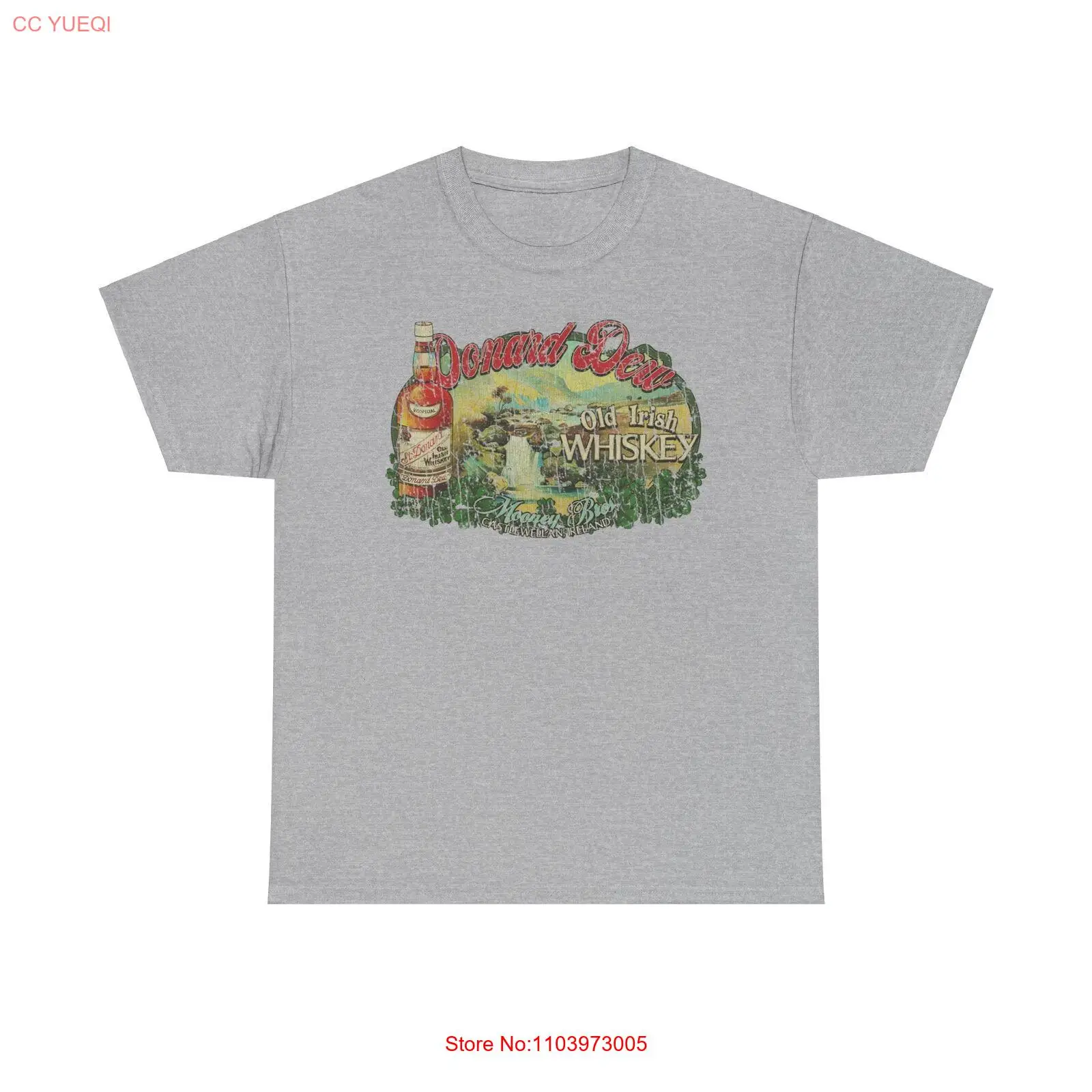 Ностальгическая футболка Donard Dew для старого ирландского виски